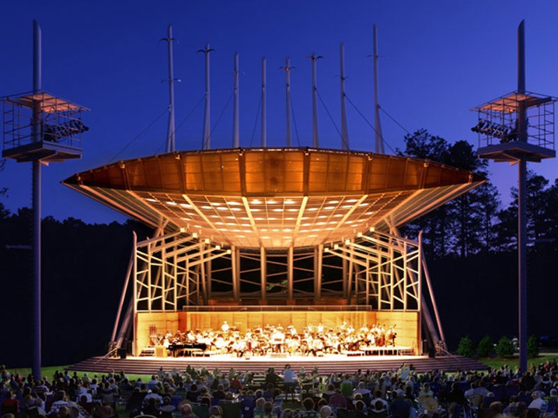 Koka Booth Amphitheatre performance in Cary, North Carolina.